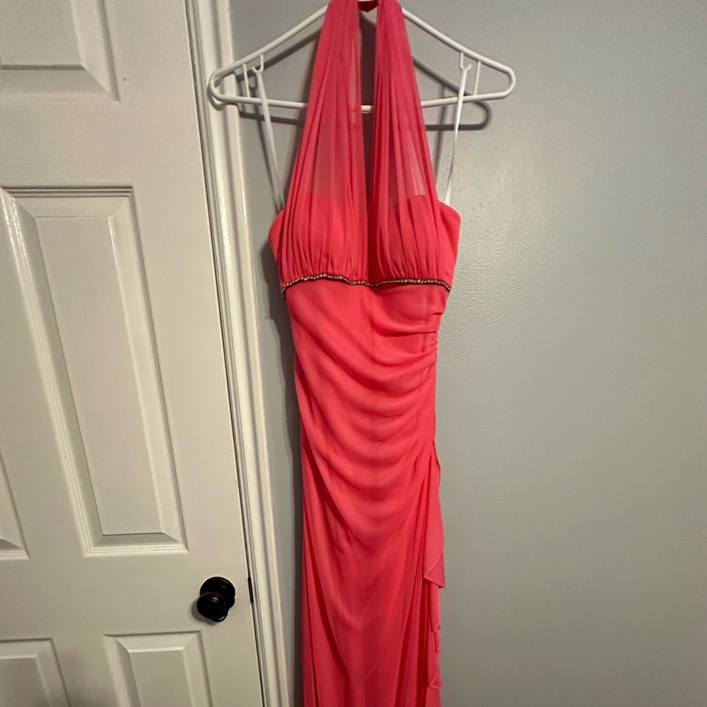 Pink prom dress